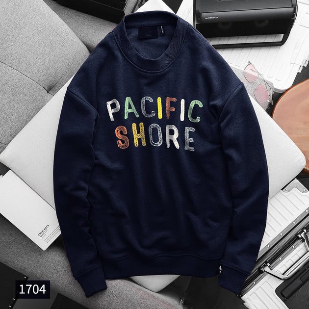 Pacific shop blue sweatshirt