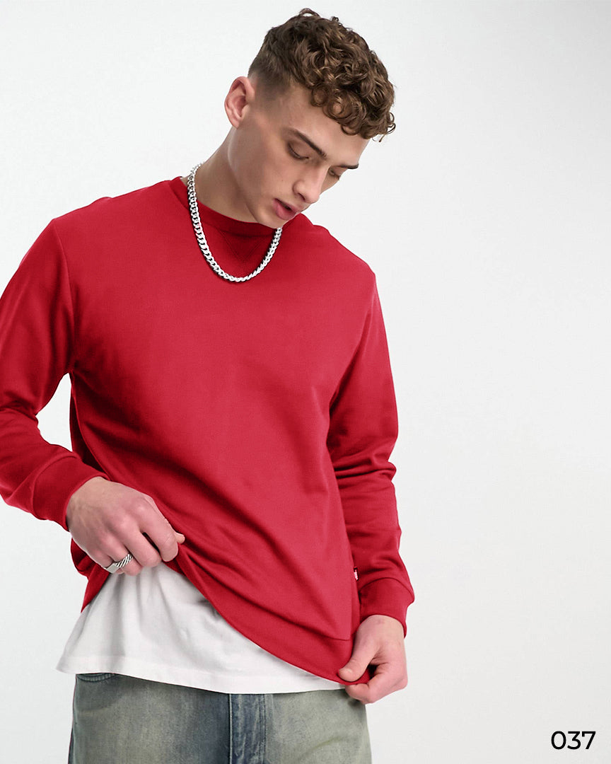 Basic Pastel Sweatshirts - 60% Off