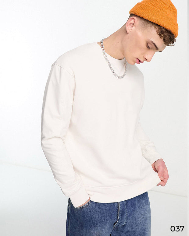 Basic Pastel Sweatshirts - 037