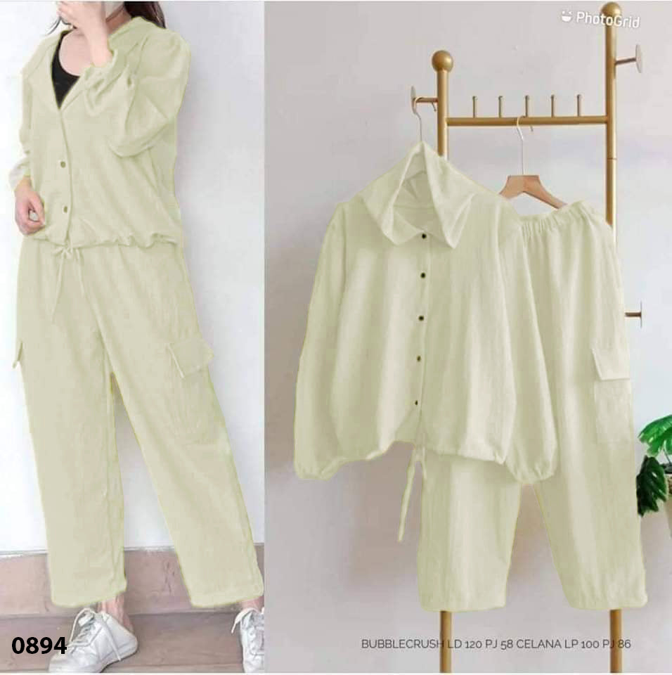 Linen Lounge Hoodie Set - 50% Off