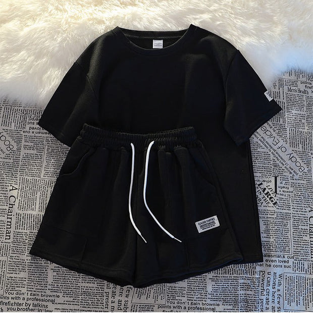 Women Crop Top & Shorts Set