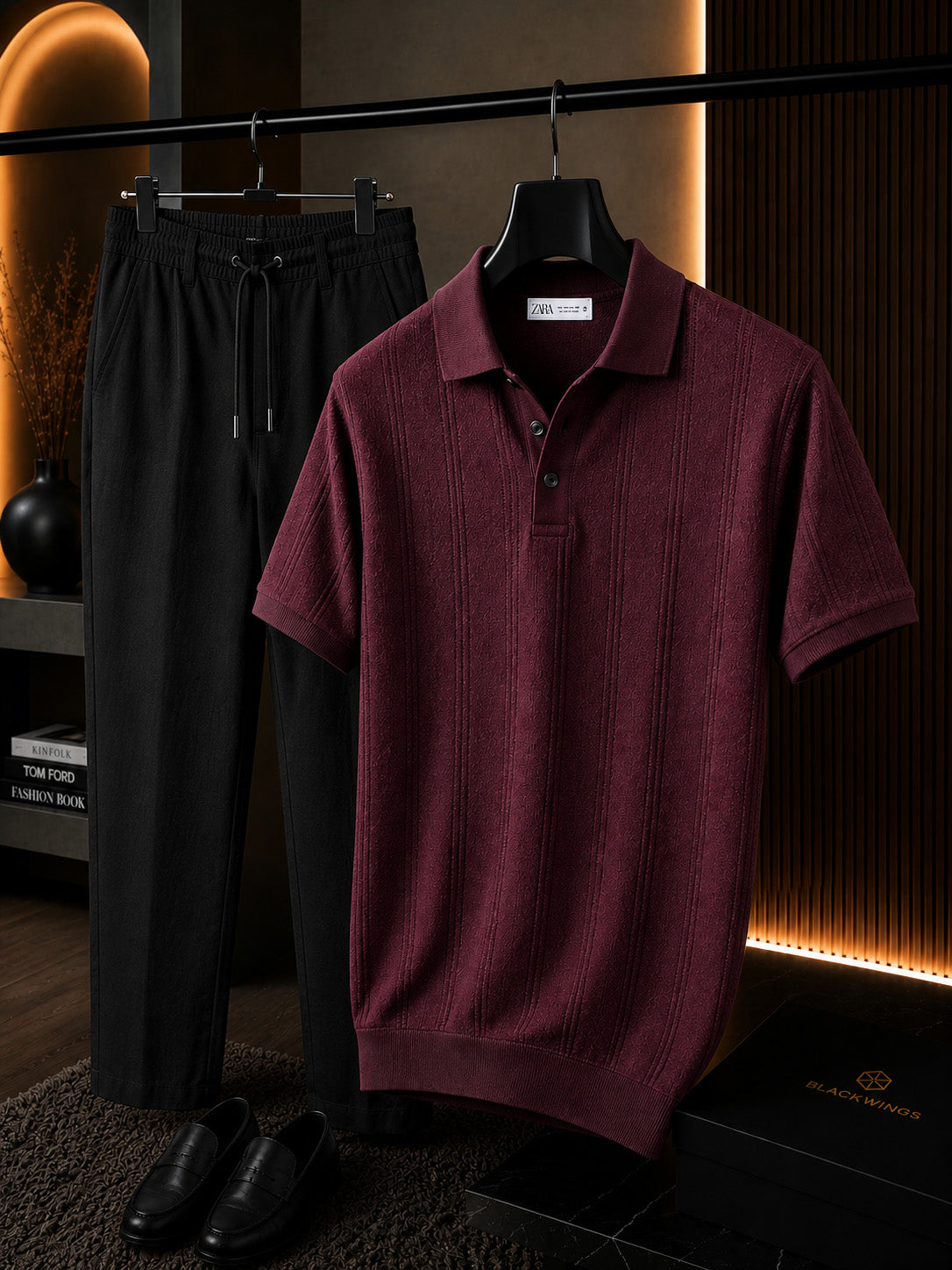 Monaco Polo Linen Set - Premium Collection