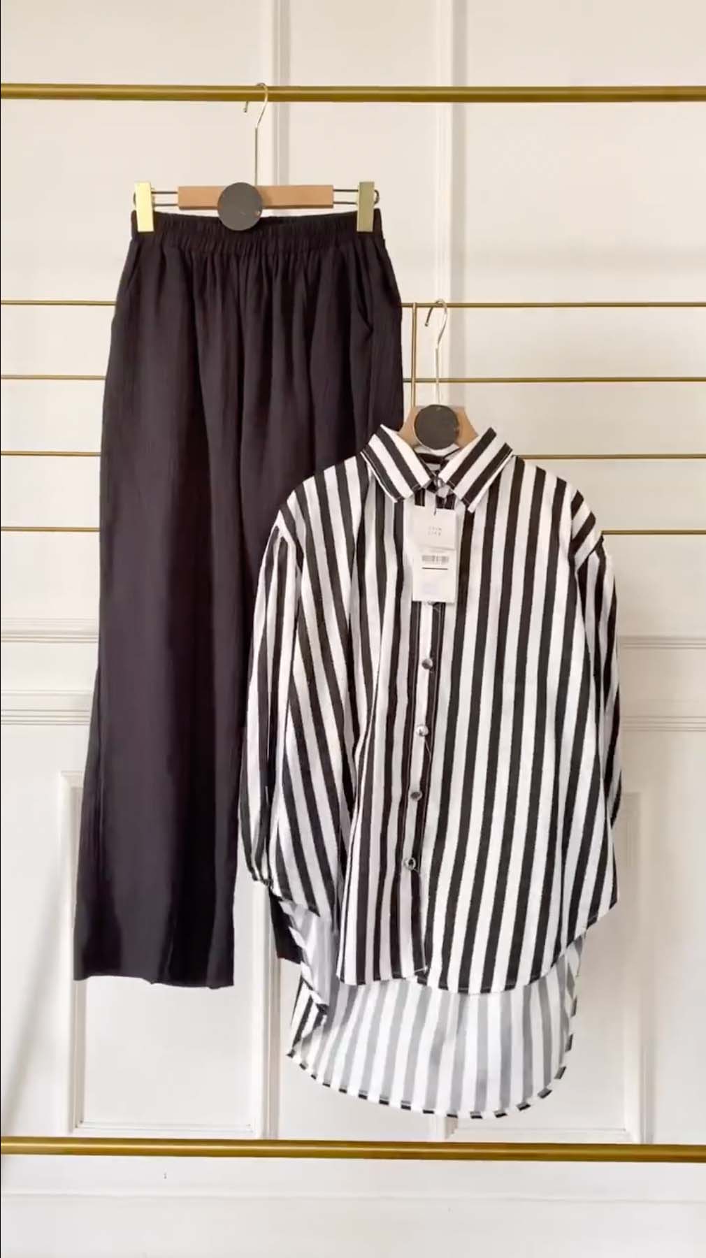 Women Stripe Co-ord Set - 60% Off