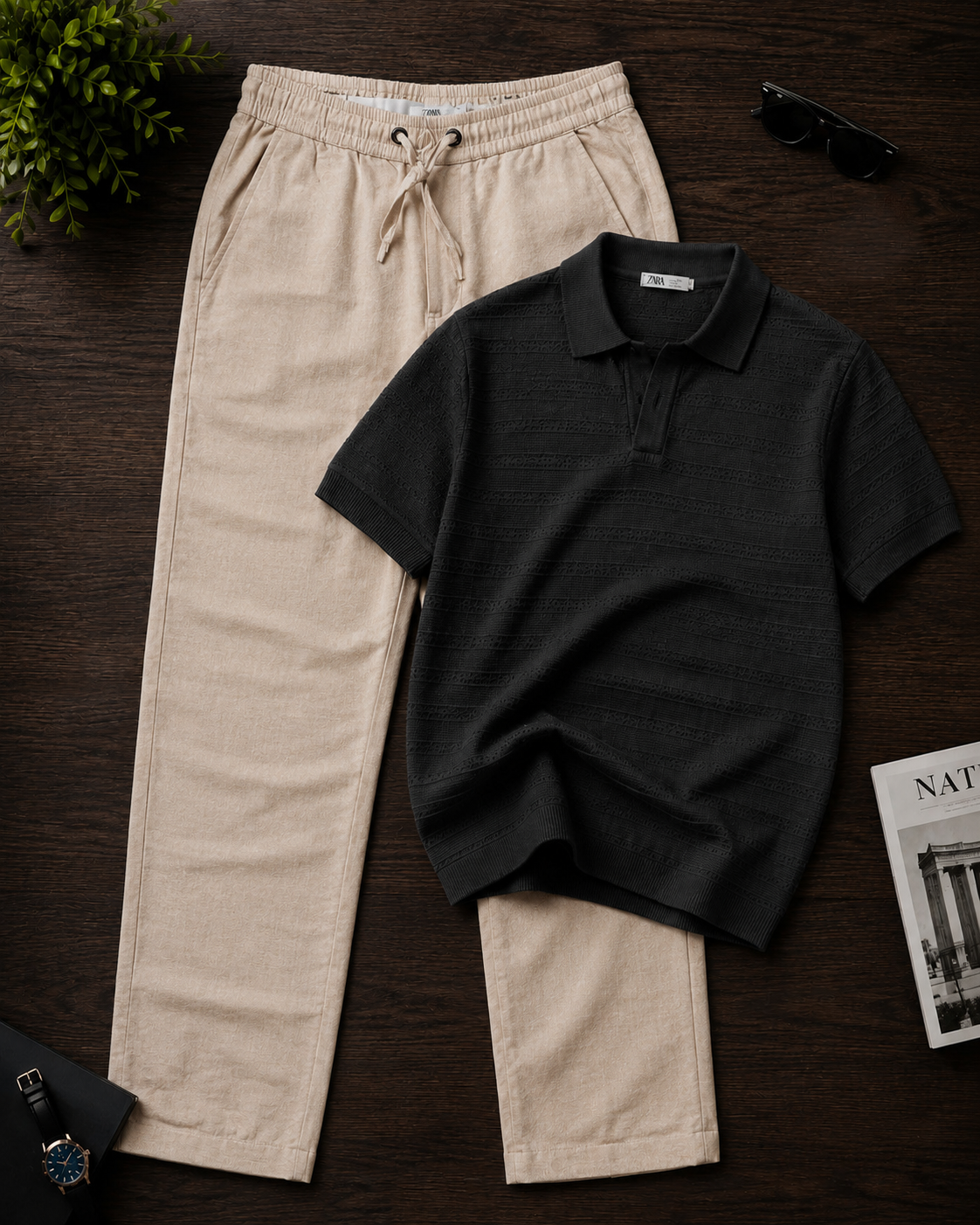 Men Old Money Polo Set - Premium Collection