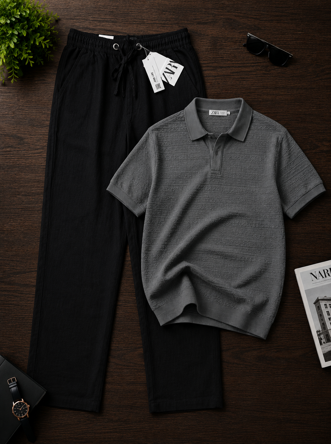 Men Old Money Polo Set - Premium Collection
