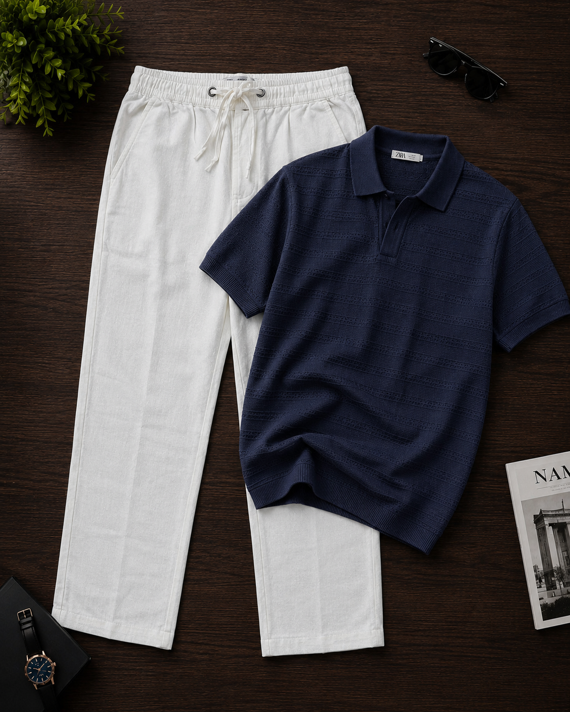 Men Old Money Polo Set - Premium Collection