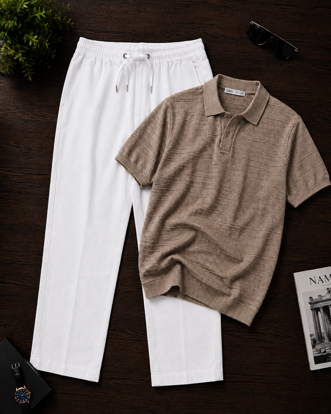 Men Old Money Polo Set - Premium Collection