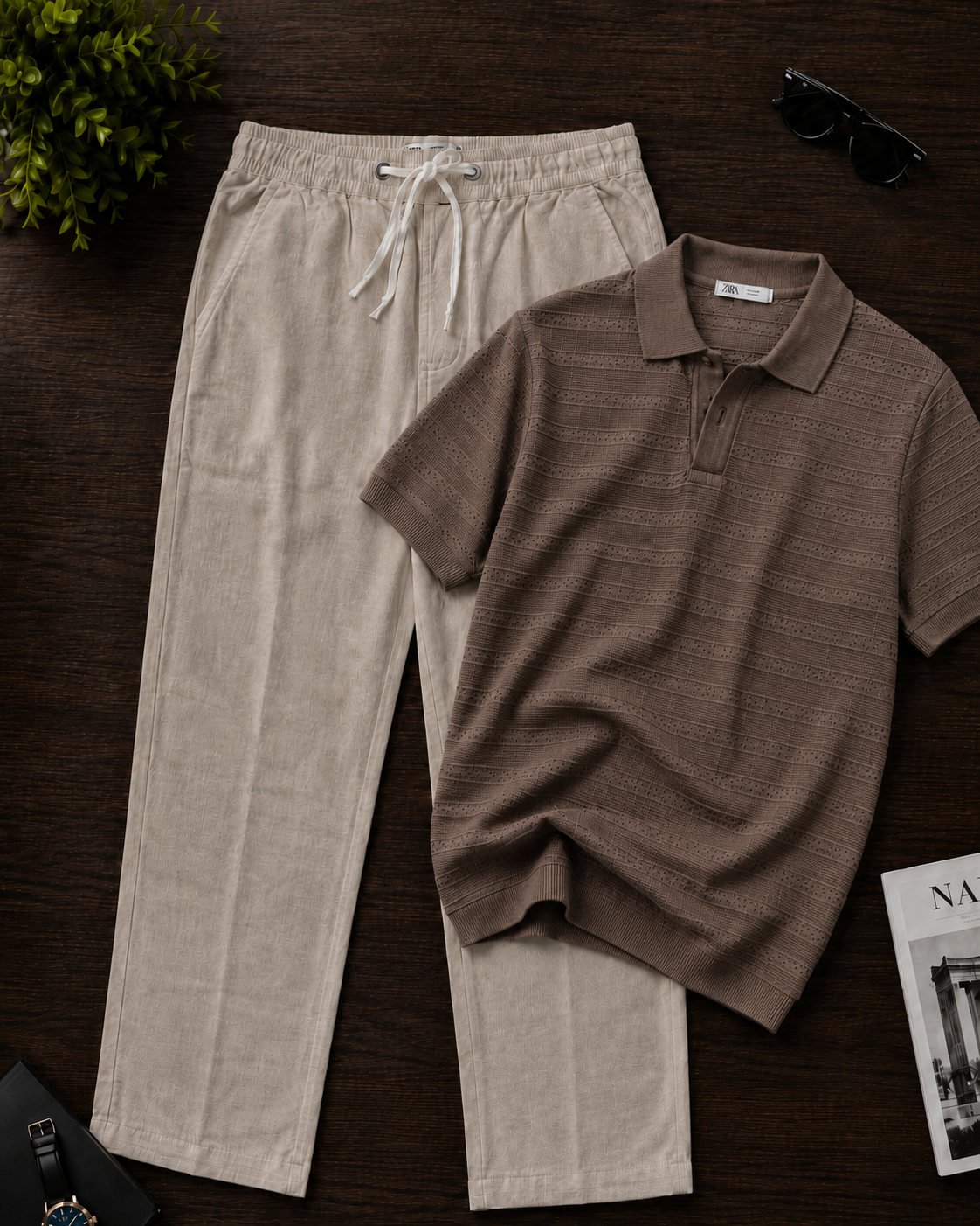 Men Old Money Polo Set - Premium Collection