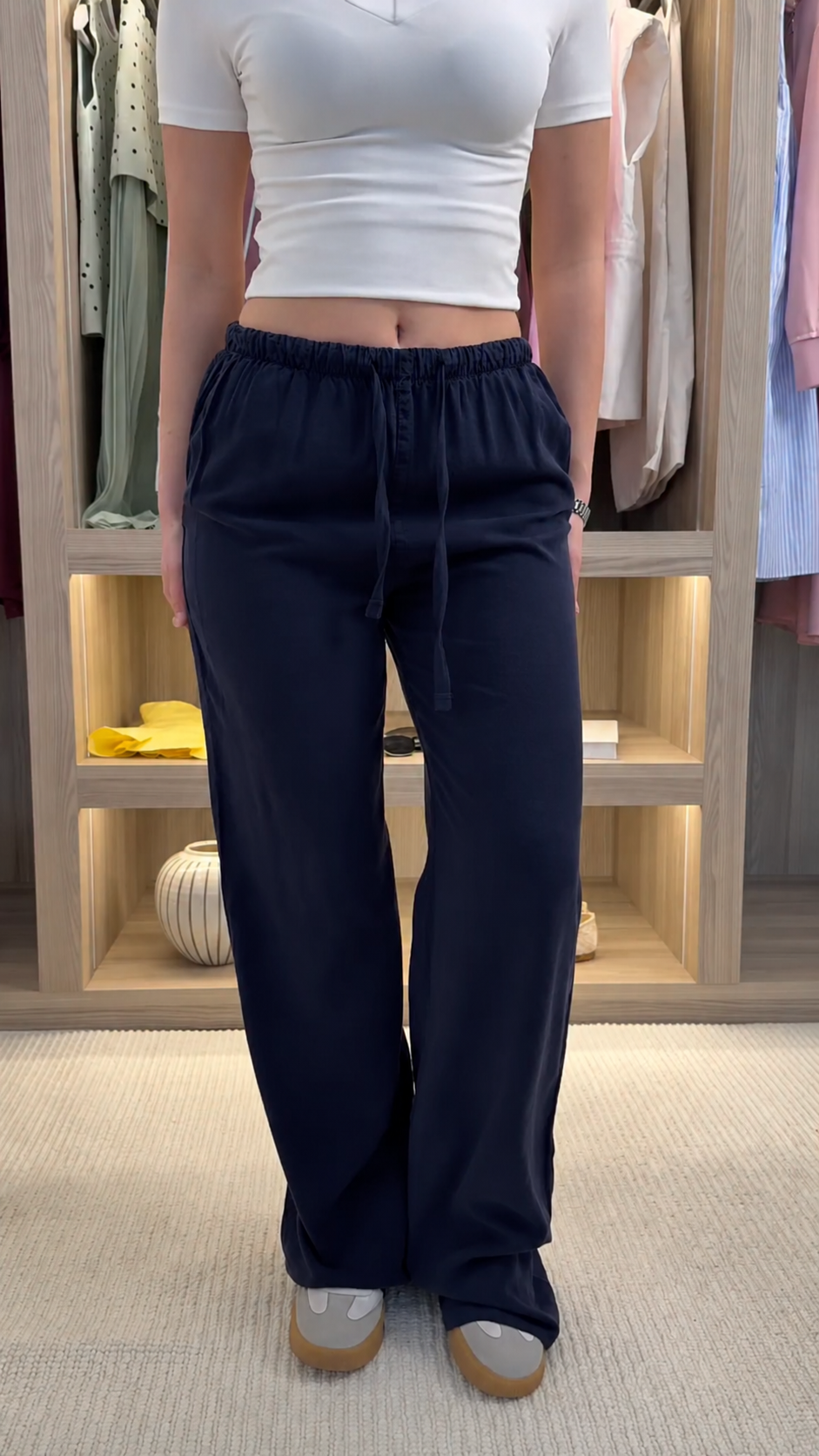 Wide Leg 100% Linen Pants Women - Buy2Get1