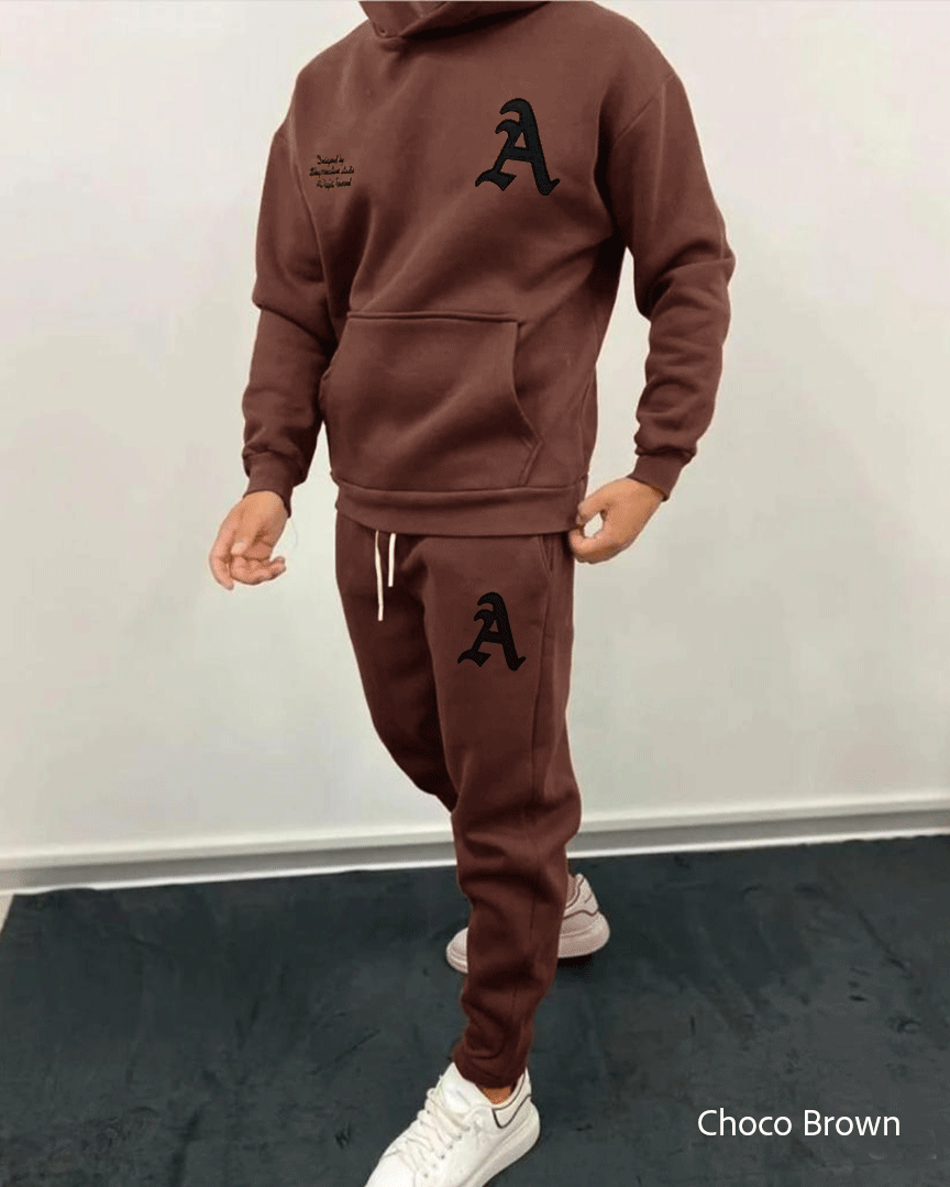 Men Fleece Alpha Co-ord Sets - 50% Off