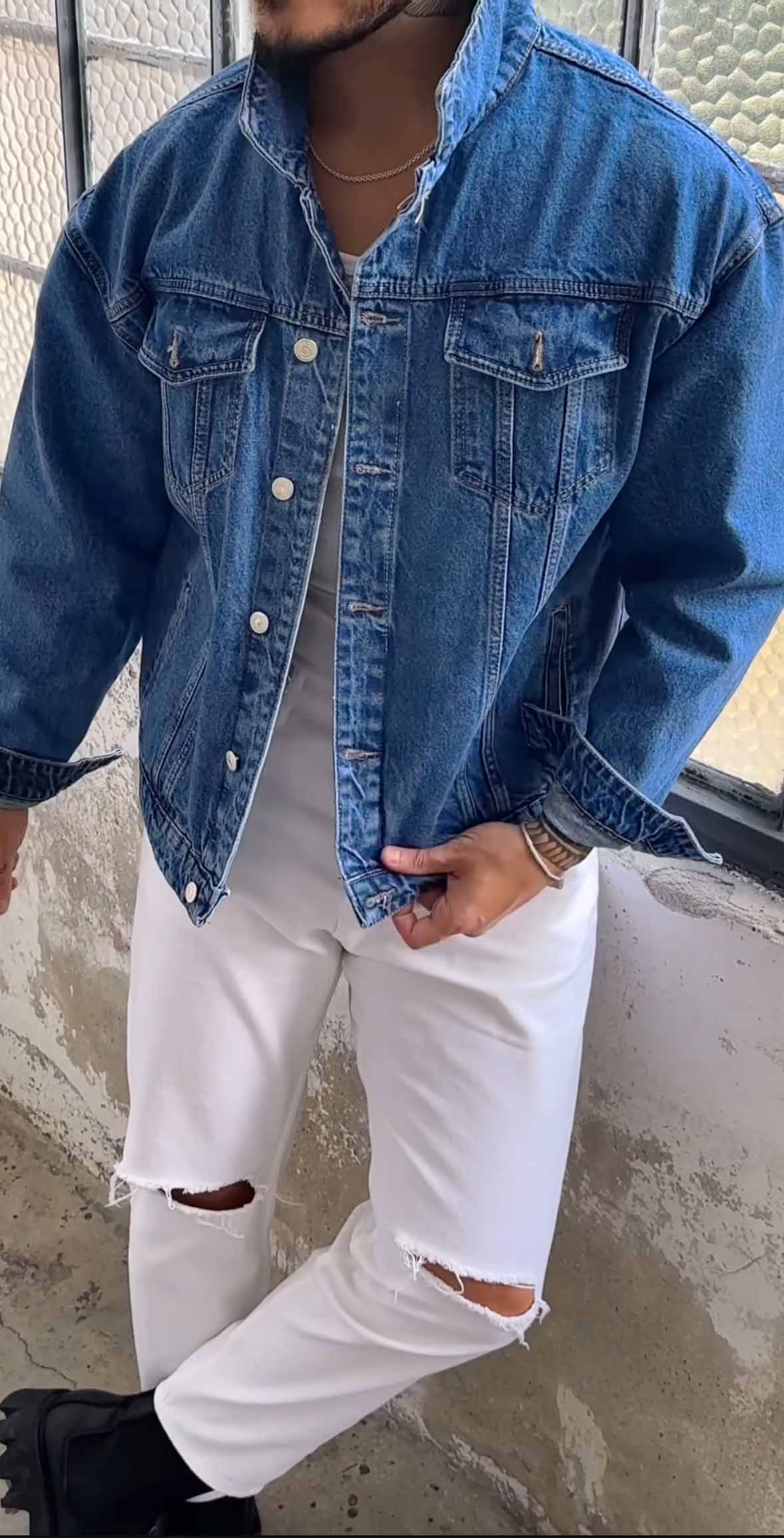 Men Classic Denim Jacket - 40% Off