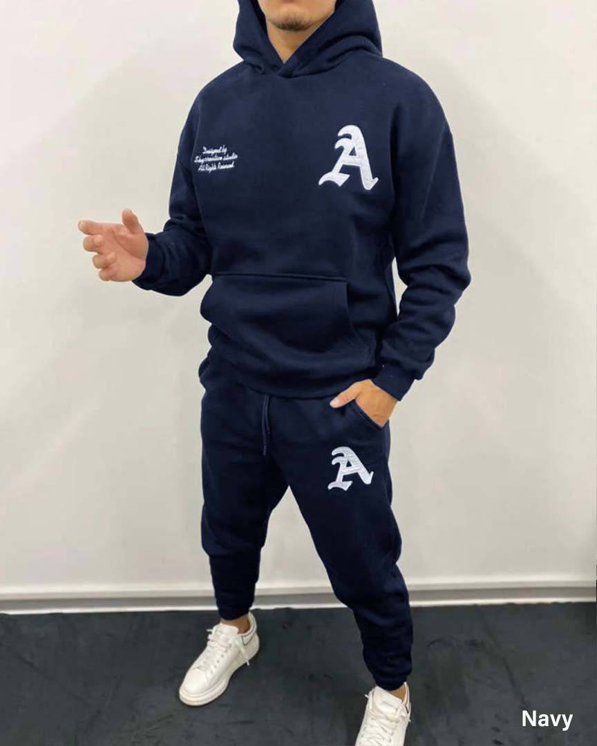Men Fleece Alpha Co-ord Sets - 50% Off