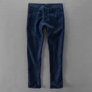 Men Loose Fit Trousers - Italian Linen