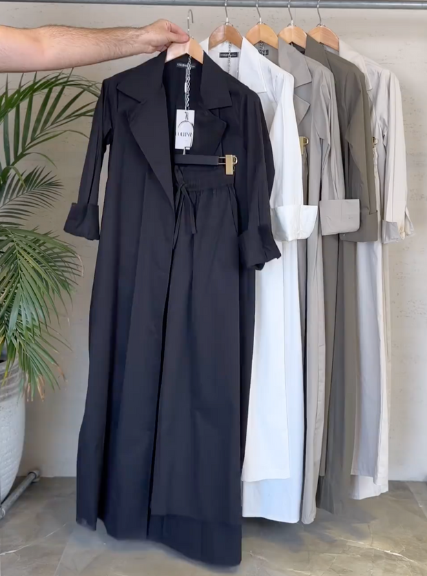 Western Trench Coat / (PRE ORDER / الطلبات المسبقة)