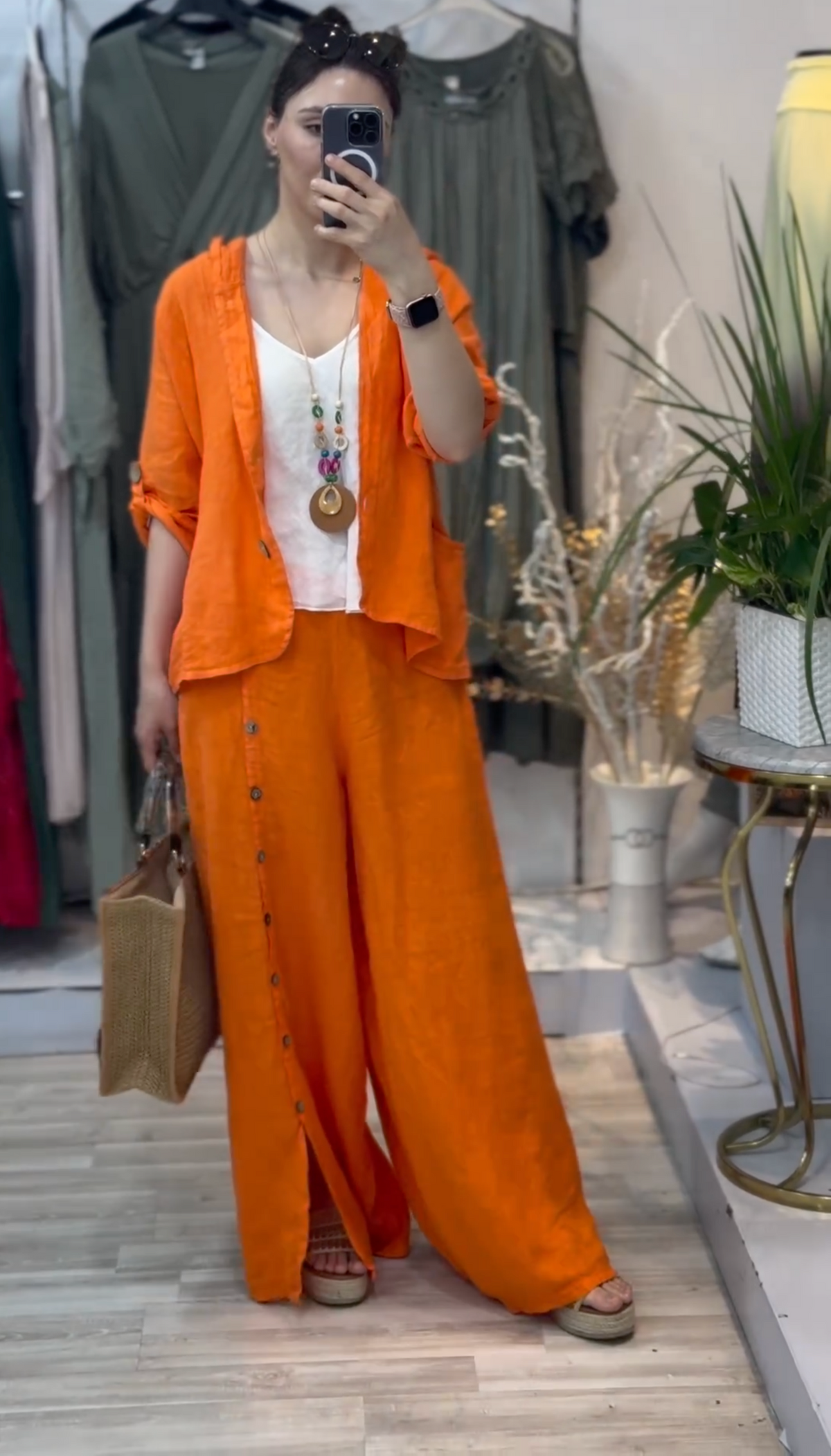 Western Cut Palazzo Co-ord Set - 40% Off