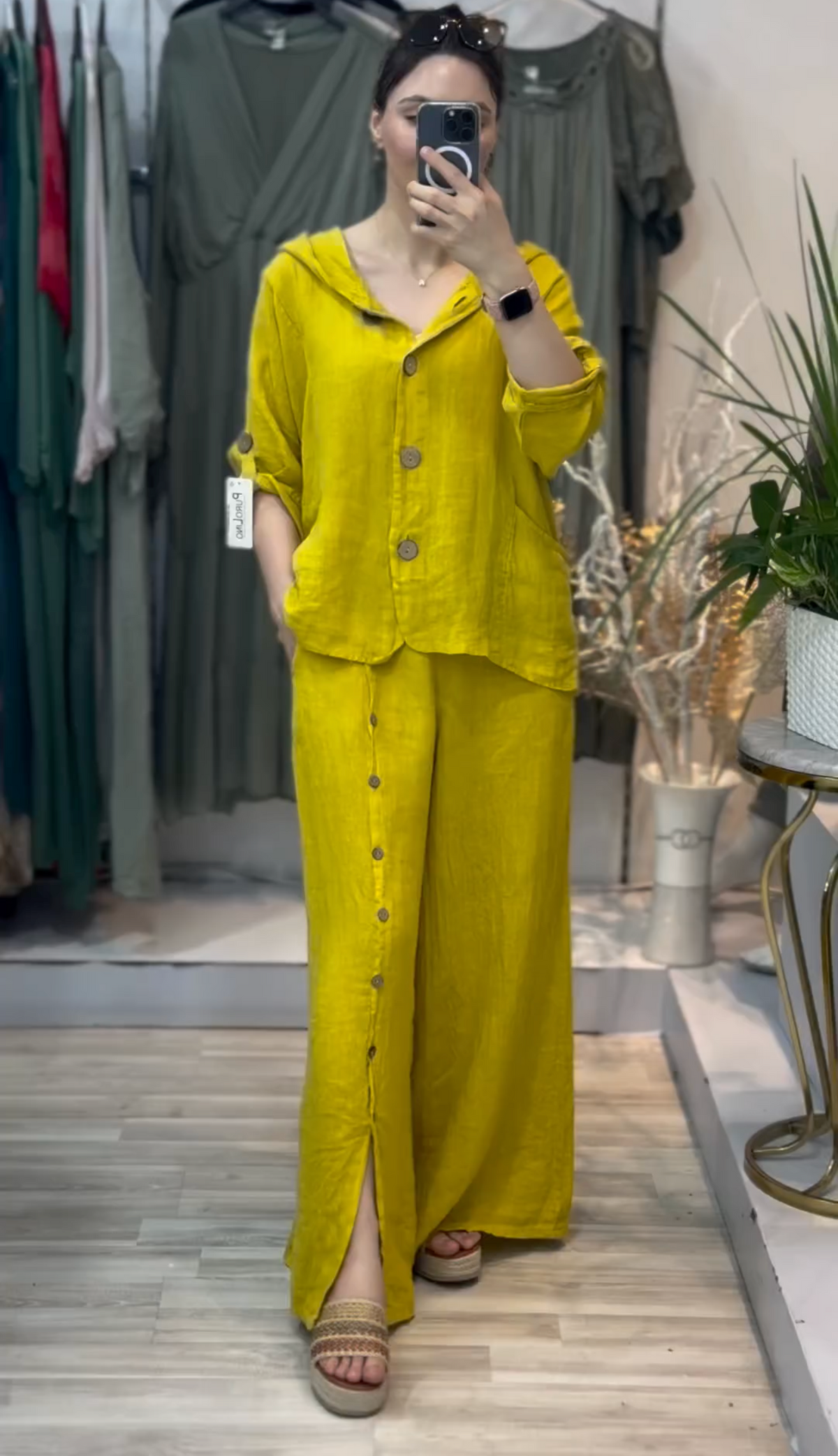 Western Cut Palazzo Co-ord Set - 40% Off