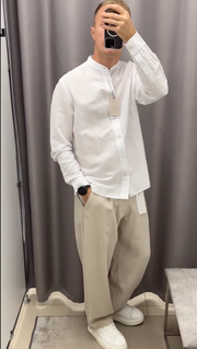 Men Linen Shirts - Last Stock