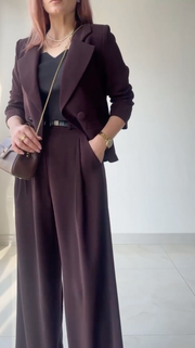 Timeless Taupe Suit - Pre Order