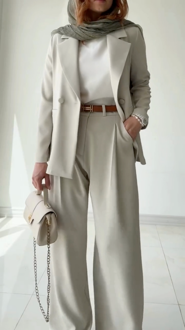 Timeless Taupe Suit - Pre Order