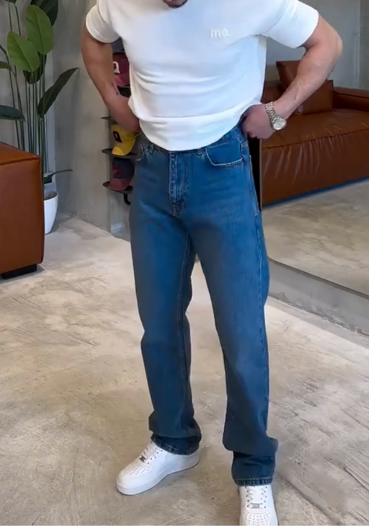 Men Straight Fit Jeans