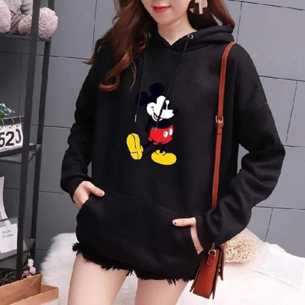 Mickey Hoodie White - 40% Off