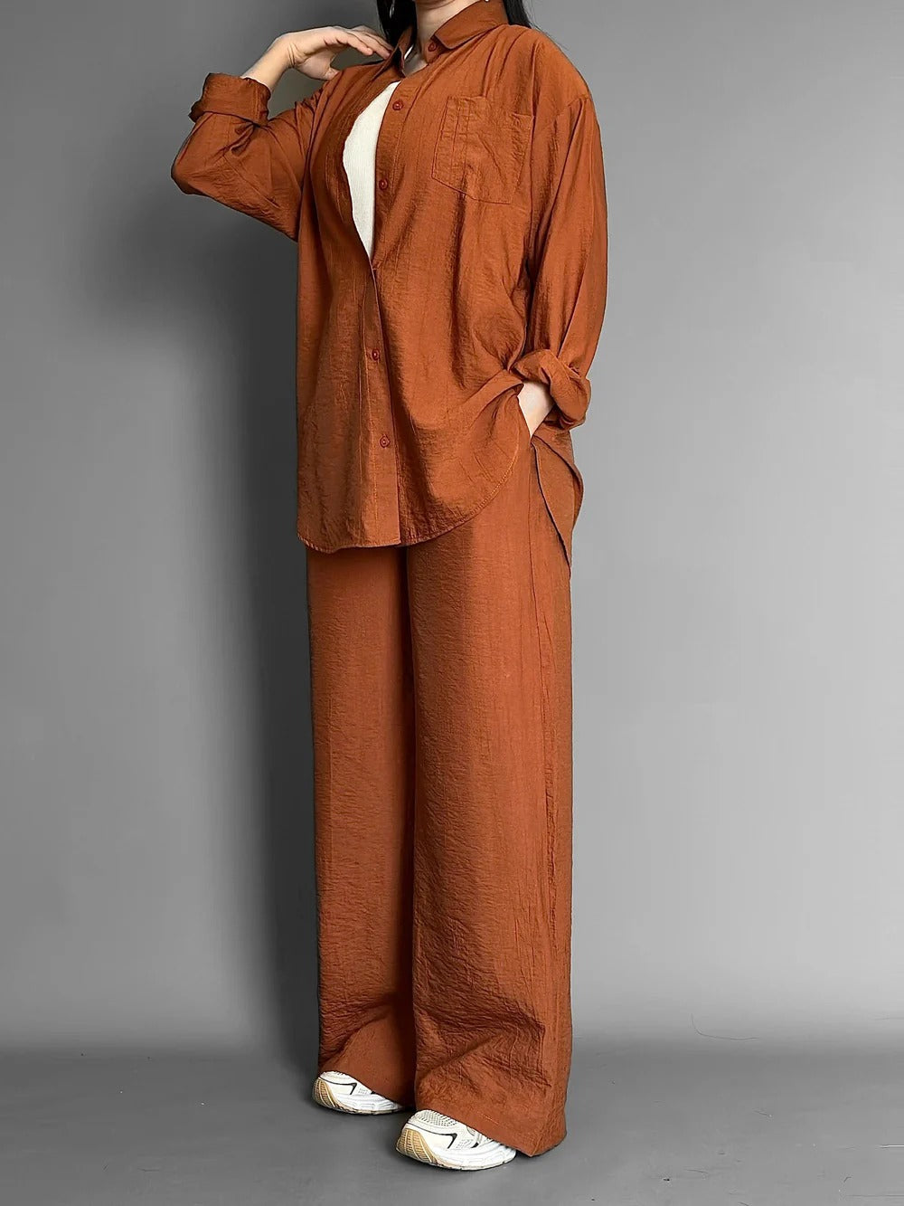 Women Muse Co-ord Set - - 50% OFF