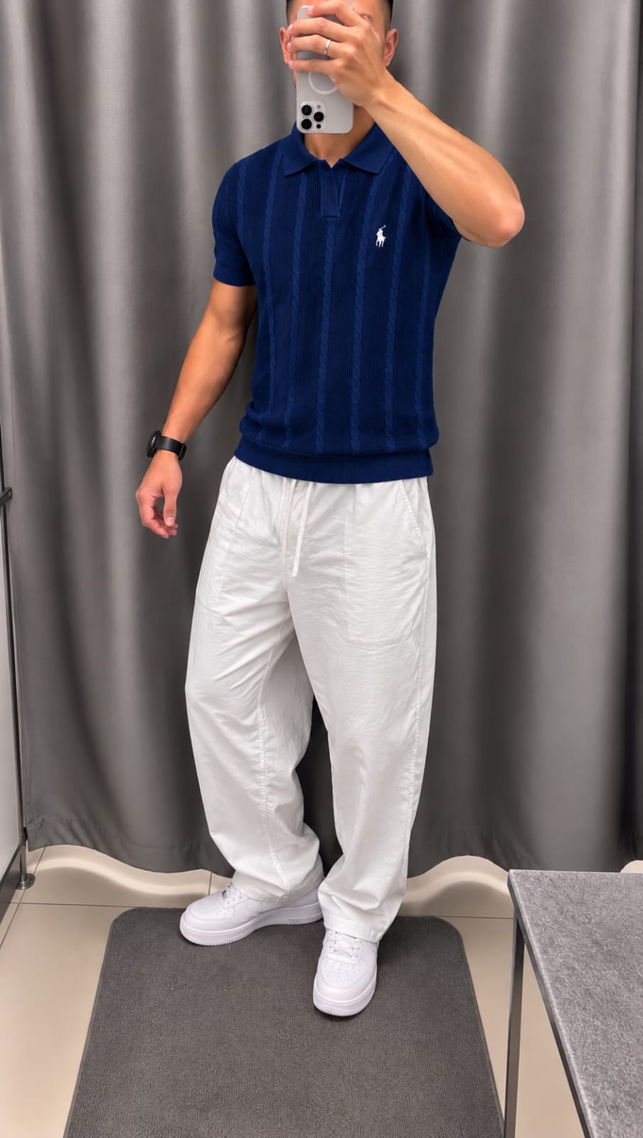 Men Classic Polo Outfit - Tailored Fit