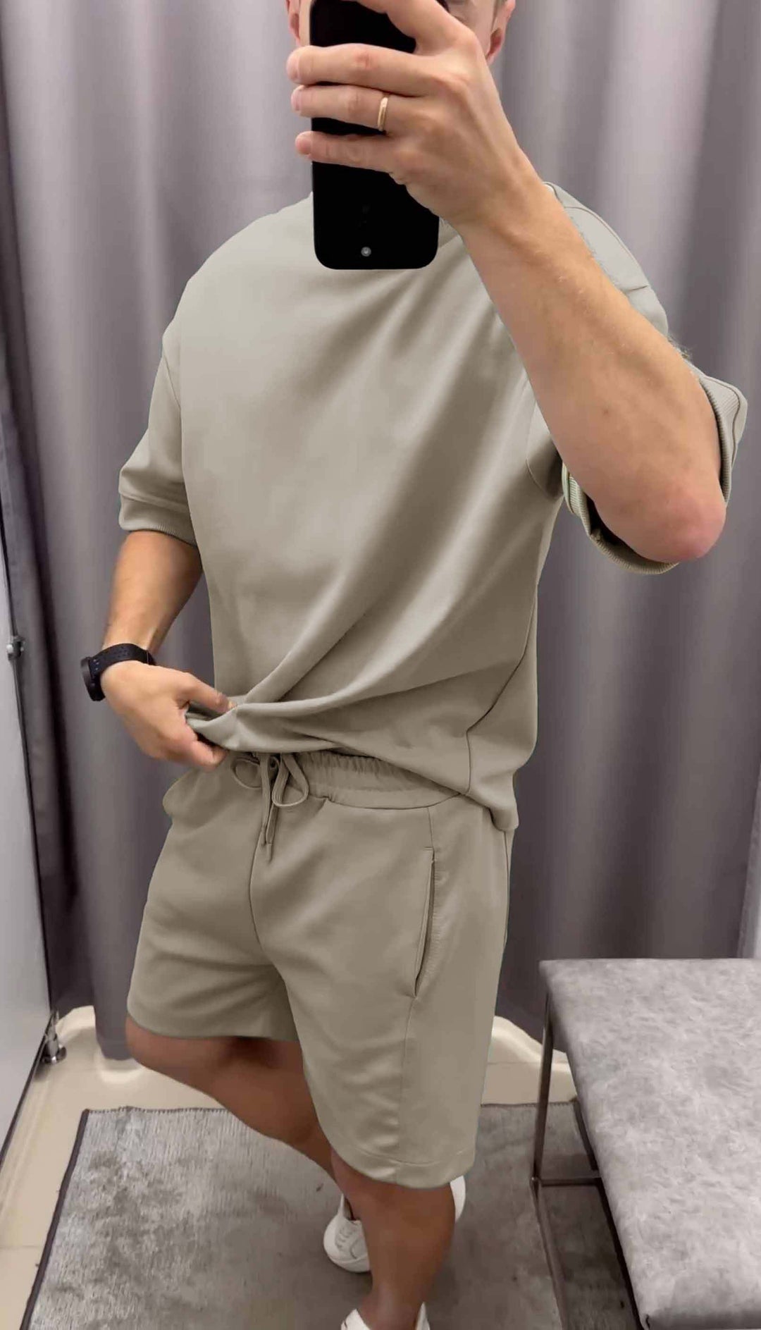 Premium Shorts Set - Drop Shoulder