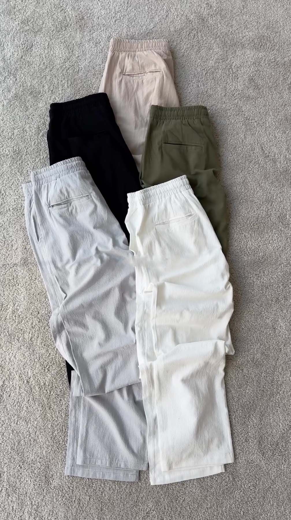 Relaxed Fit Linen Trouser - 30% Off
