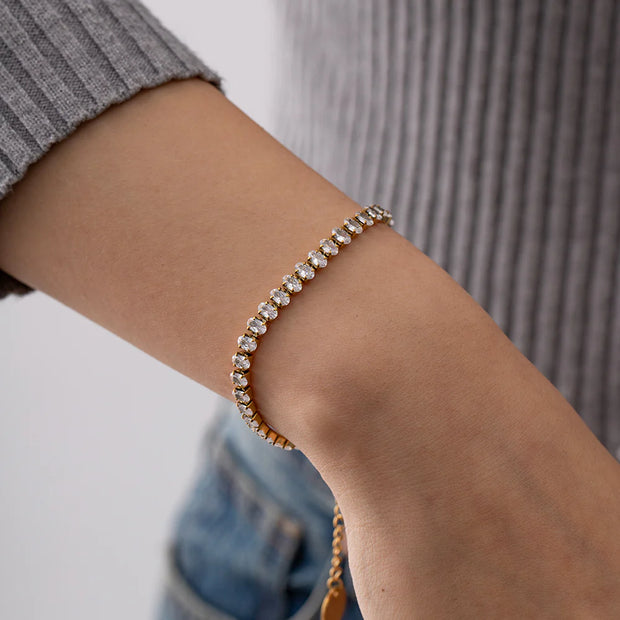 Linea Diamond Cut Bracelet