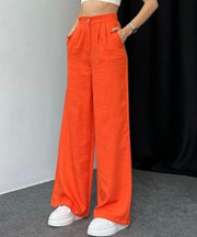 High Waist Palazzo - Linen