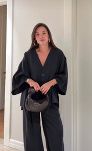 Clara Anti-Fit Tunic Top & Wide Leg Trouser - Pre Order