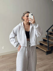 Women Zipper Tracksuit