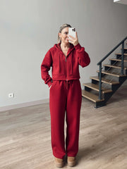 Women Zipper Tracksuit