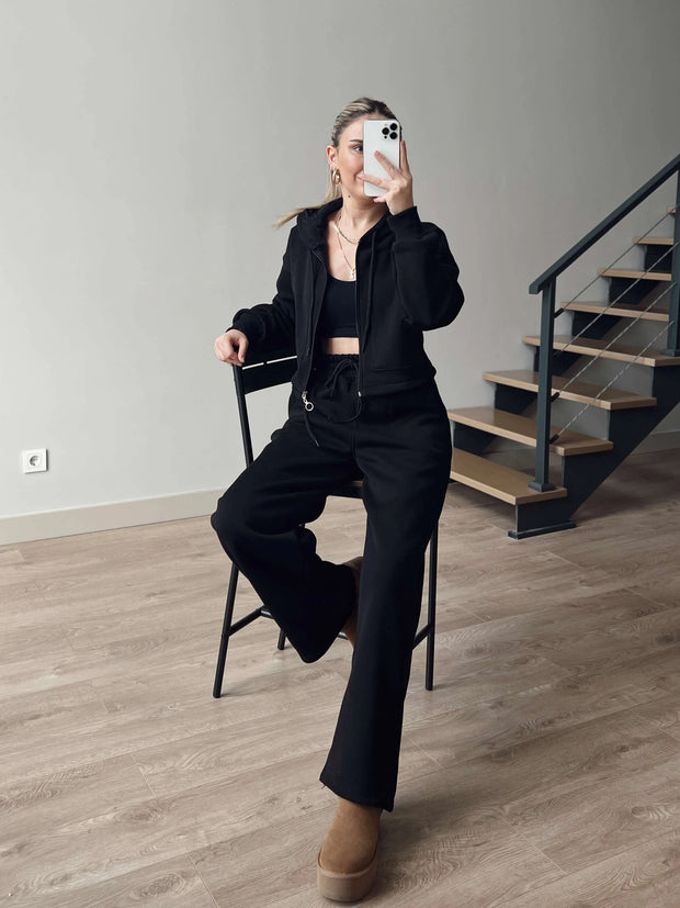 Women Zipper Tracksuit