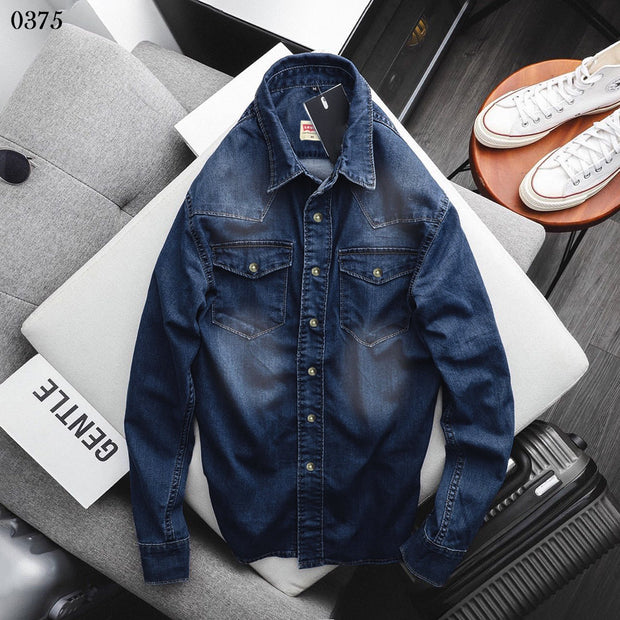 Denim Shirt - Oxford Blue