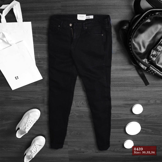 Denim Pant Slim Fit - Jet Black / 0439