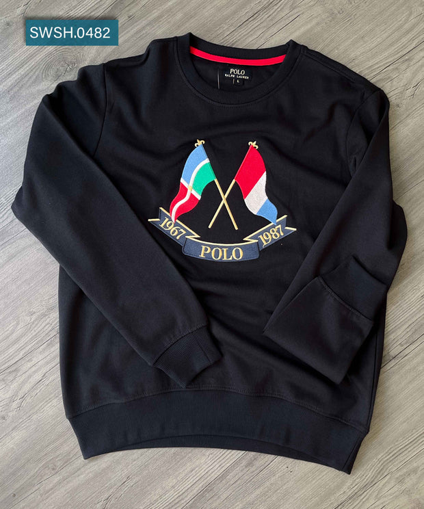 Polo Sweatshirt Embroidered