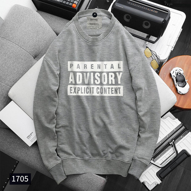 Parental Advisory Sweatshirt - Grey