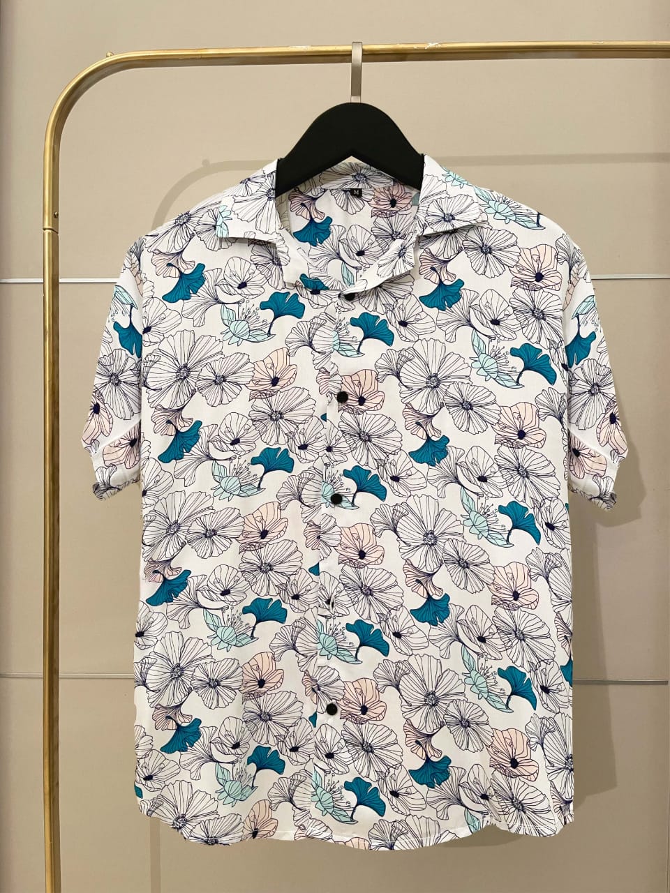 Printed Shirt - PRSH174 ( White )