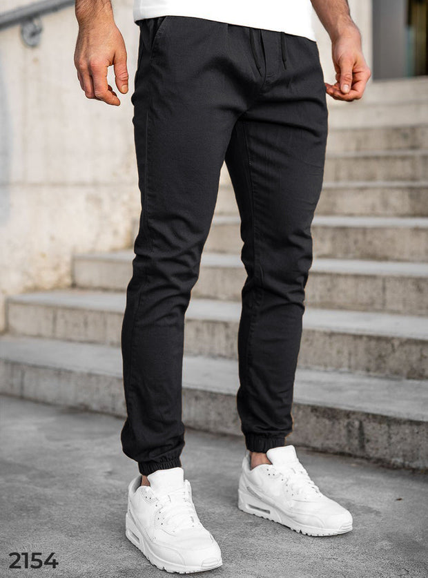 Cotton Jogger Pant - Black