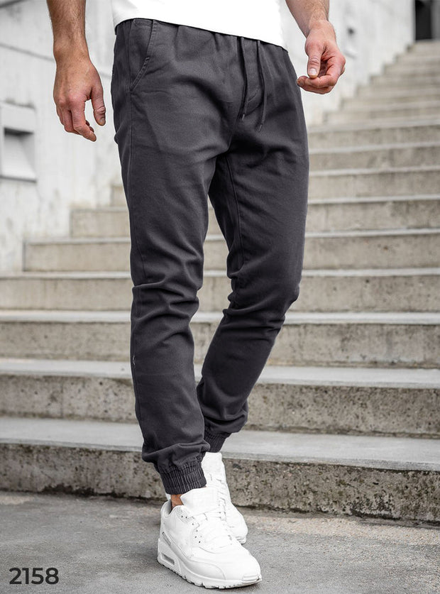 Cotton Jogger Pant - Dark Grey