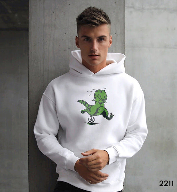 Dino Soccer Oversize Hoodie