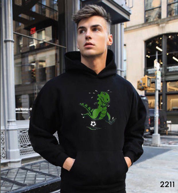 Dino Soccer Oversize Hoodie