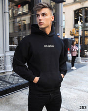 Old Town Oversize Hoodie - Black