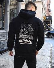 Old Town Oversize Hoodie - Black