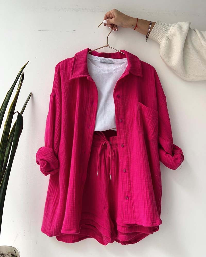 Comfy Shorts Set Women - 50% Off
