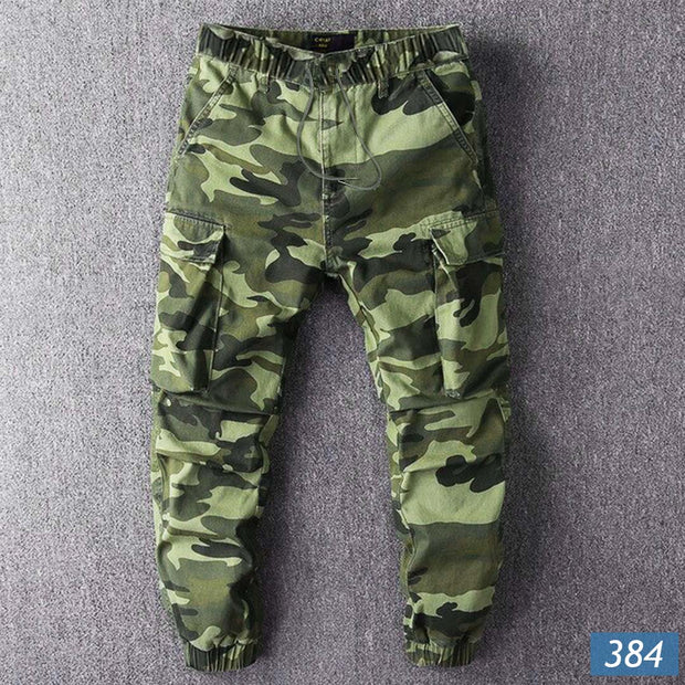 Cargo Pants - Camouflage Green