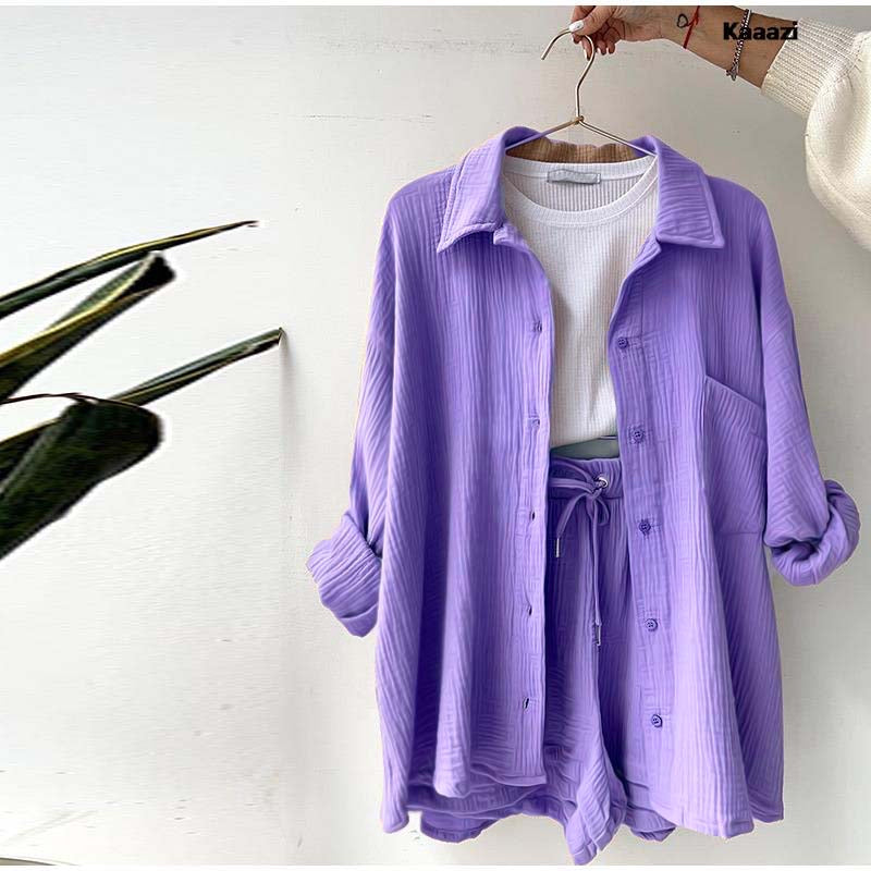 Comfy Shorts Set Women - 50% Off