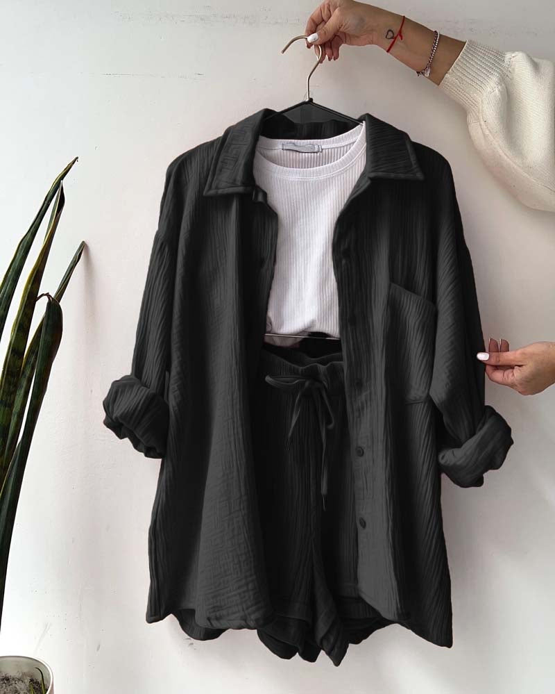 Comfy Shorts Set Women - 50% Off